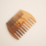 PETTINE doppio in Legno di Olivo