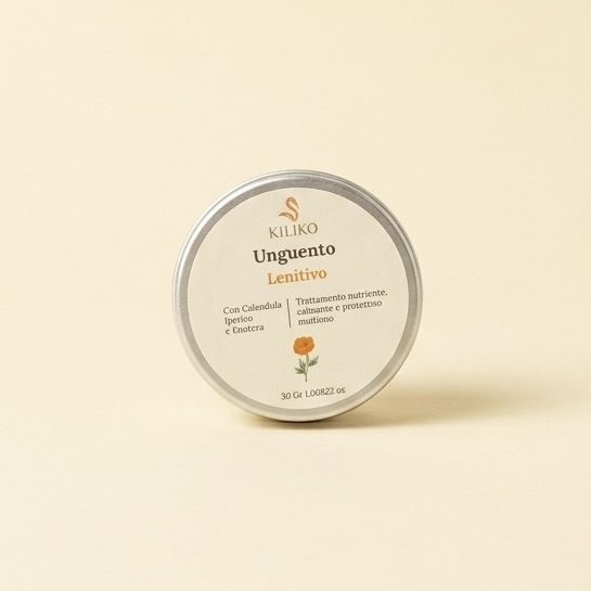 Unguento lenitivo kiliko UNGUENTO LENITIVO con Calendula, Iperico e Enotera - immagine 1